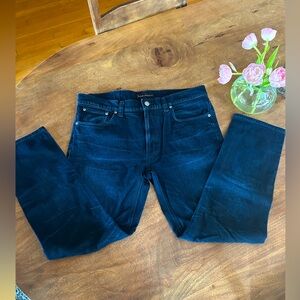 Men’s Nudie Jeans Straight leg dark blue 34” waist 30” inseam